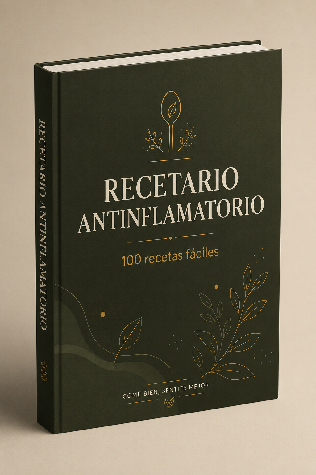 Recetario Antinflamatorio + Reto de 48 Horas — 100 recetas y 3 bonus