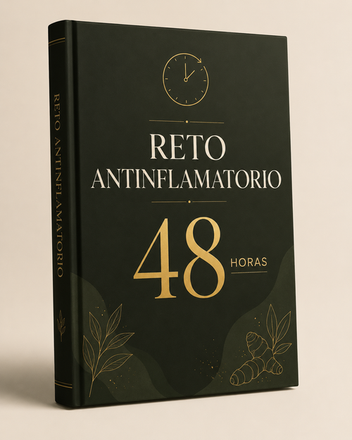 Recetario Antinflamatorio + Reto de 48 Horas — 100 recetas y 3 bonus